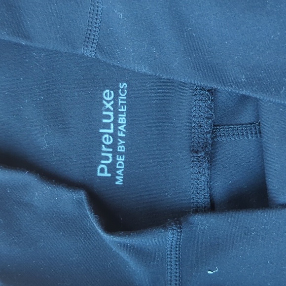 Fabletics Purelux S Black High-waisted Maternity Leggings - Picture 5 of 7